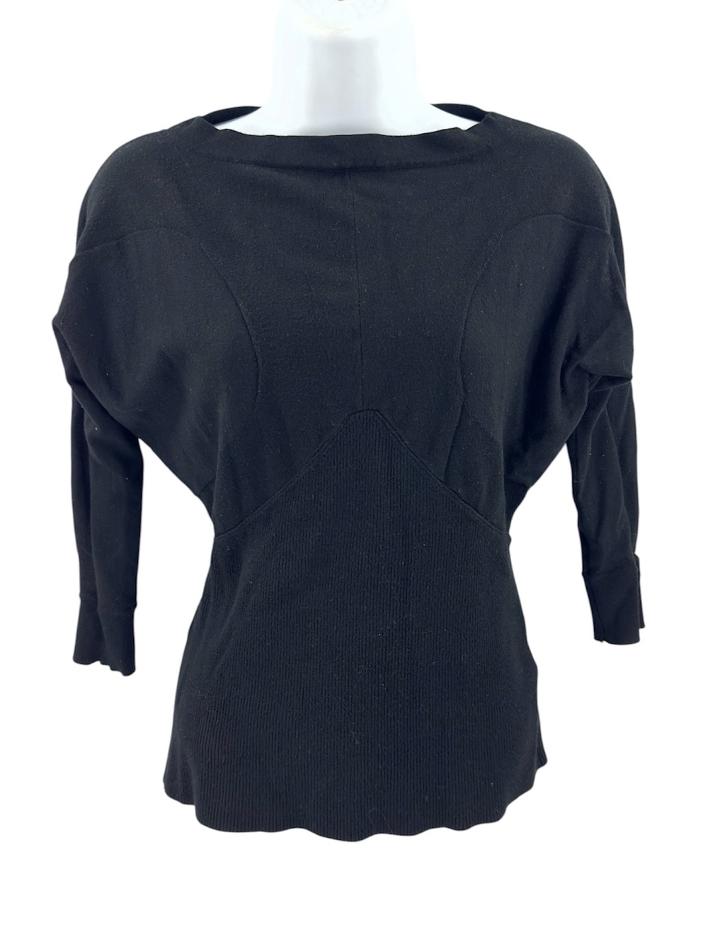 Gianni Versace Sweater Top Womens Size 44 US Large Medusa Luxury Stretch Dolman
